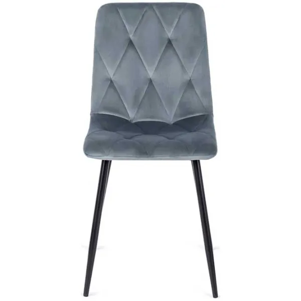 Scaun de bucătărie Mebel Elite Robin Velur/ Gray Black photo 2 Scaun de bucătărie Mebel Elite Robin Velur/ Gray Black photo 2