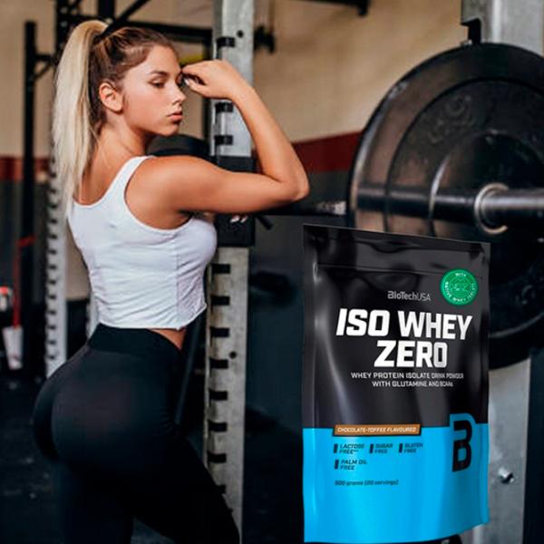Proteină BioTechUSA IsoWhey Zero 500 g (5999076221639) praf/ Plăcintă cu mere photo 3 Proteină BioTechUSA IsoWhey Zero 500 g (5999076221639) praf/ Plăcintă cu mere photo 3
