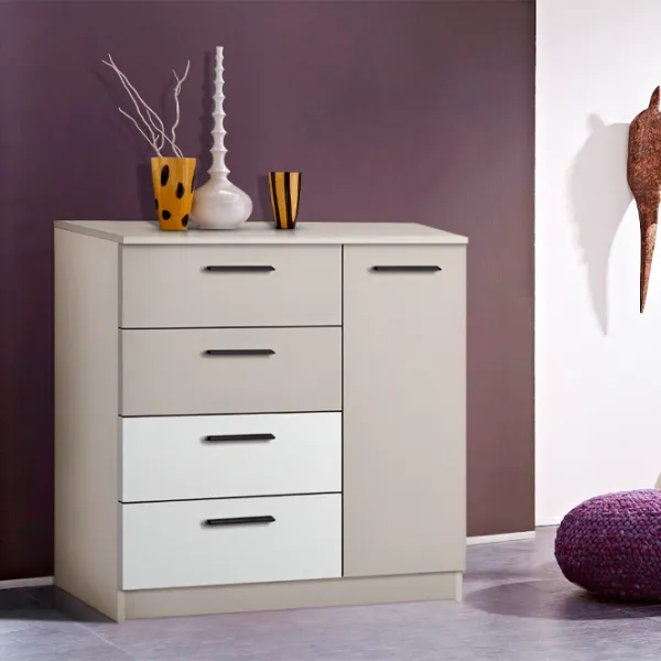 Комод Modern Andi 4+1S 88 x 95 x 38см/ ДСП/ Кашемир photo 3