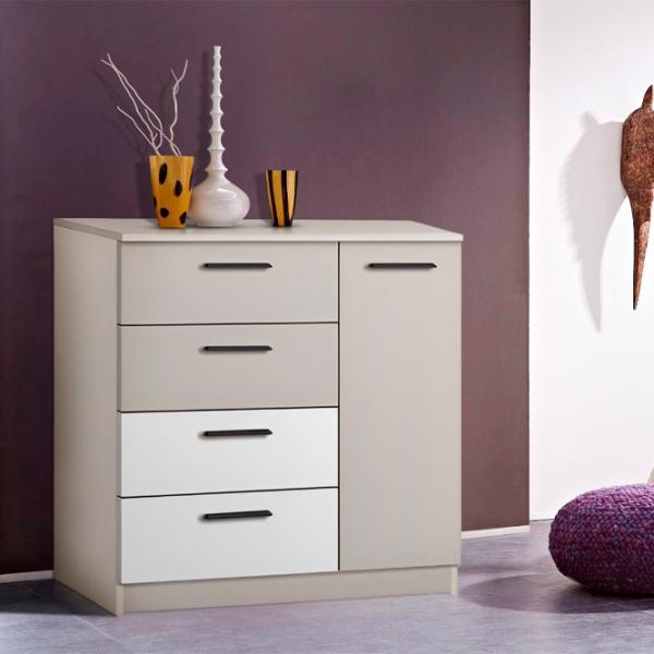 Комод Modern Andi 4+1S 88 x 95 x 38см/ ДСП/ Кашемир photo 3