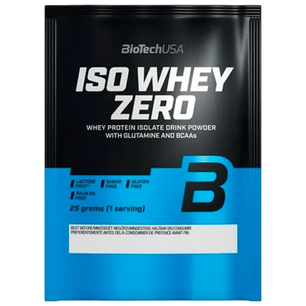Proteină BioTechUSA IsoWhey Zero 25 g (5999076222834) praf/ Banană photo 1 Proteină BioTechUSA IsoWhey Zero 25 g (5999076222834) praf/ Banană photo 1