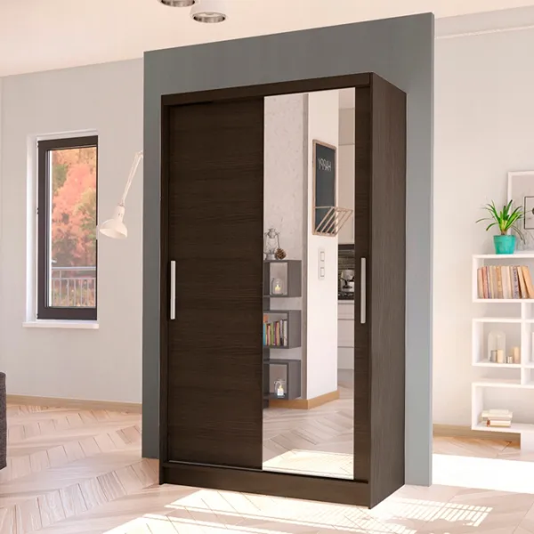 Dulap Space Meble Costa VI 58 x 100 x 200 / PAL / Chocolate photo 2