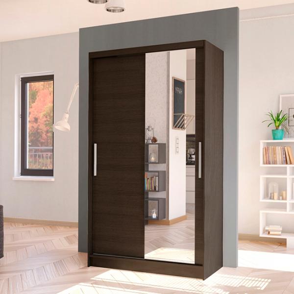 Dulap Space Meble Costa VI 58 x 100 x 200 / PAL / Chocolate photo 2