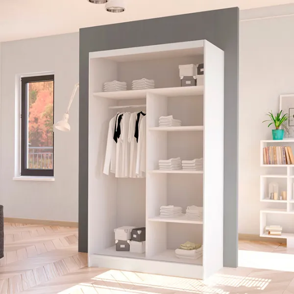 Dulap Space Meble Costa VI 58 x 100 x 200 / PAL / Chocolate photo 3