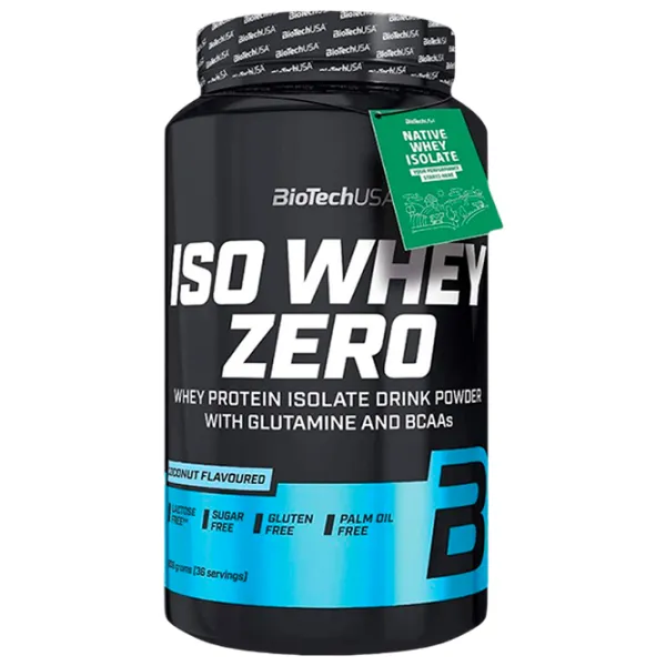 Proteină BioTechUSA IsoWhey Zero 908 g (5999076222988) praf/ Nucă de cocos photo 1 Proteină BioTechUSA IsoWhey Zero 908 g (5999076222988) praf/ Nucă de cocos photo 1