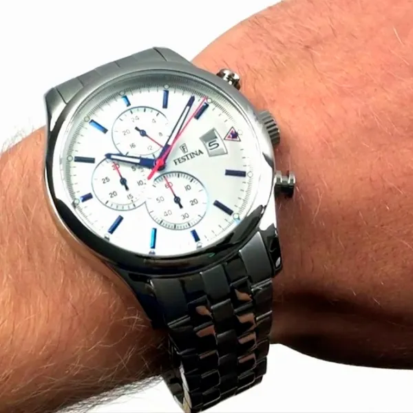 Ceas de mână pentru bărbați Festina F20374/ 4 Cuarț/ 43 mm photo 4 Ceas de mână pentru bărbați Festina F20374/ 4 Cuarț/ 43 mm photo 4