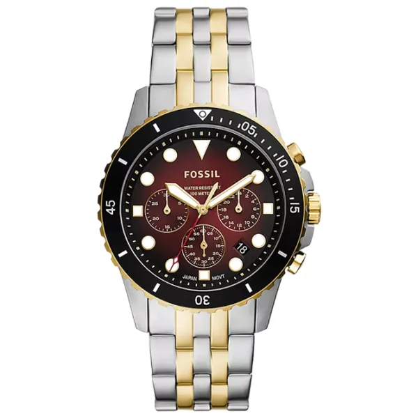 Наручные часы для мужчин FOSSIL FB-01 Chronograph Кварцевый/ 42 мм photo 1