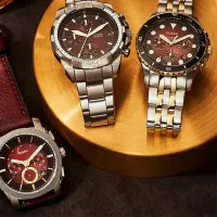 Ceas de mână pentru bărbați FOSSIL FB-01 Chronograph Cuarț/ 42 mm photo 5