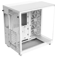 Carcasă NZXT H6 Flow Mid Tower / White photo 3