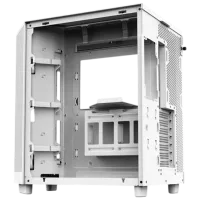 Carcasă NZXT H6 Flow Mid Tower / White photo 6