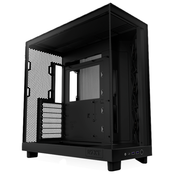 Корпус NZXT H6 Flow Mid Tower / Черный photo 2