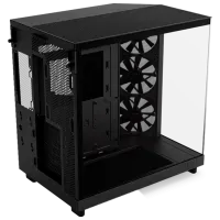 Carcasă NZXT H6 Flow Mid Tower / Black photo 3