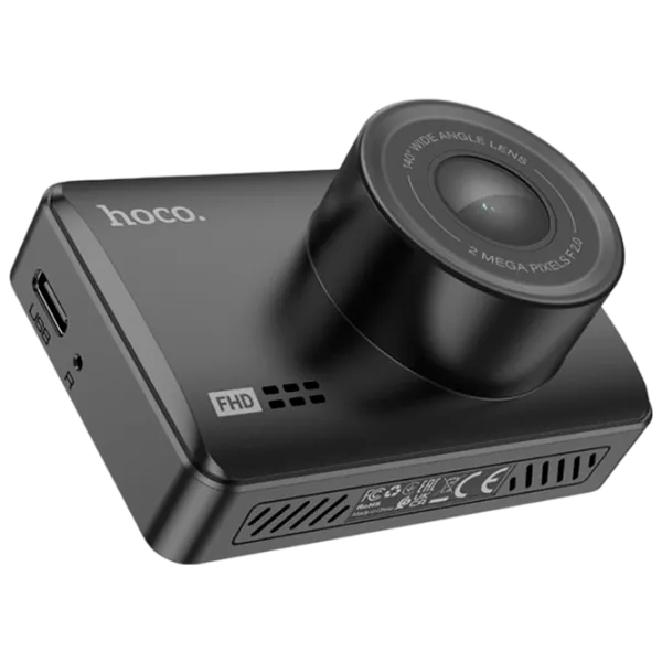 Cameră Auto Hoco DV2 Driving Recorder CMOS/ Black photo 2