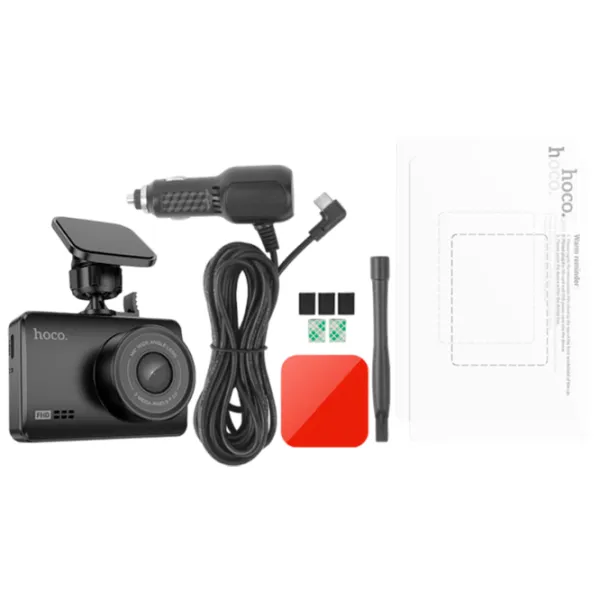 Cameră Auto Hoco DV2 Driving Recorder CMOS/ Black photo 4