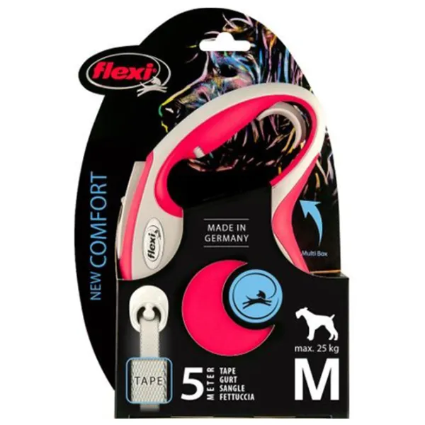 Поводок Beeztees FLEXI NEW COMFORT Tape M/ для собаки photo 3