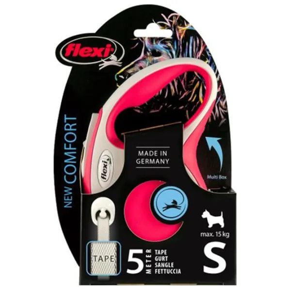 Поводок Beeztees FLEXI NEW COMFORT Tape S/ для собаки photo 3 Поводок Beeztees FLEXI NEW COMFORT Tape S/ для собаки photo 3