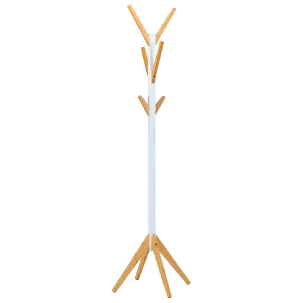 Cuier Costway HU10121WH Bambus/ White photo 1 Cuier Costway HU10121WH Bambus/ White photo 1