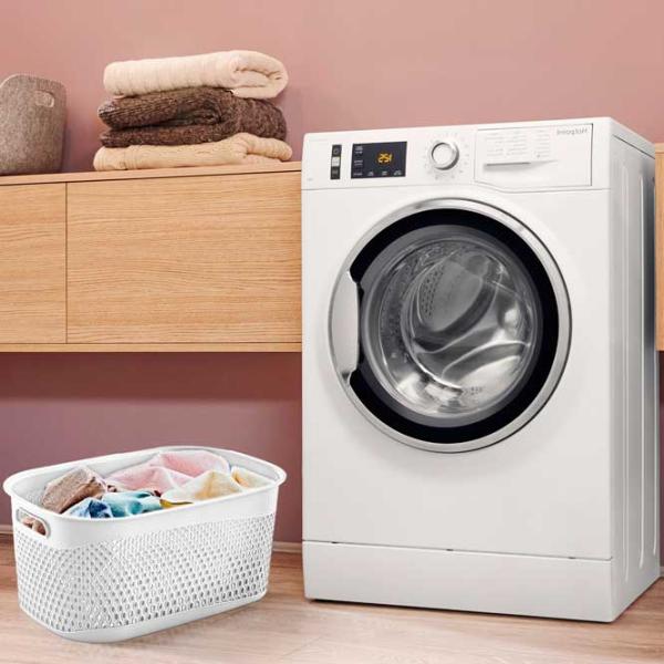 Coș pentru rufe Turan Katre TRN-170 35 l/ Plastic/ White photo 2