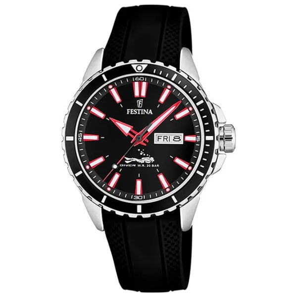 Ceas de mână pentru bărbați Festina F20378/ 2 Cuarț/ 44 mm photo 1 Ceas de mână pentru bărbați Festina F20378/ 2 Cuarț/ 44 mm photo 1