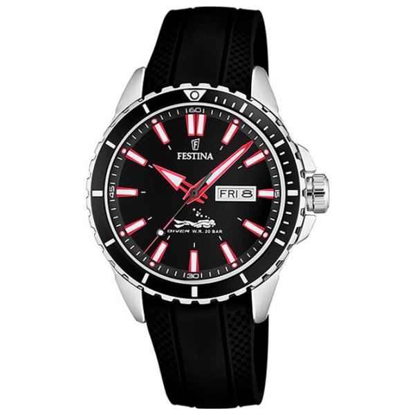 Ceas de mână pentru bărbați Festina F20378/ 2 Cuarț/ 44 mm photo 1 Ceas de mână pentru bărbați Festina F20378/ 2 Cuarț/ 44 mm photo 1