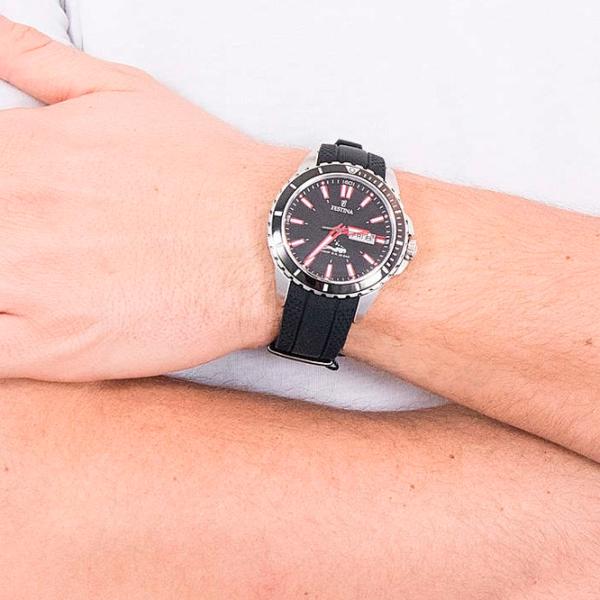 Ceas de mână pentru bărbați Festina F20378/ 2 Cuarț/ 44 mm photo 5 Ceas de mână pentru bărbați Festina F20378/ 2 Cuarț/ 44 mm photo 5