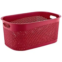 Корзина для белья Turan Katre TRN-170 35 л/ Пластик/ Красный