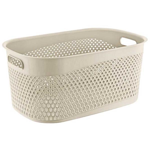 Coș pentru rufe Turan Katre TRN-170 35 l/ Plastic/ Beige photo 1