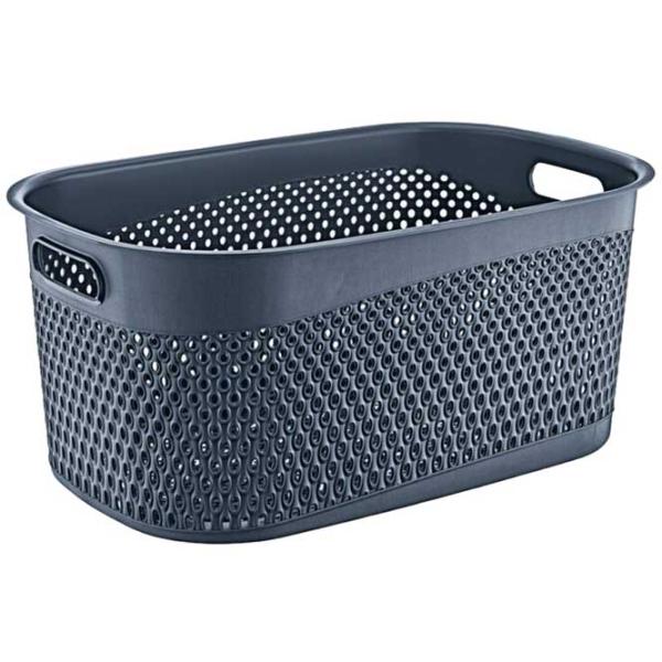 Coș pentru rufe Turan Katre TRN-170 35 l/ Plastic/ Anthracite photo 1
