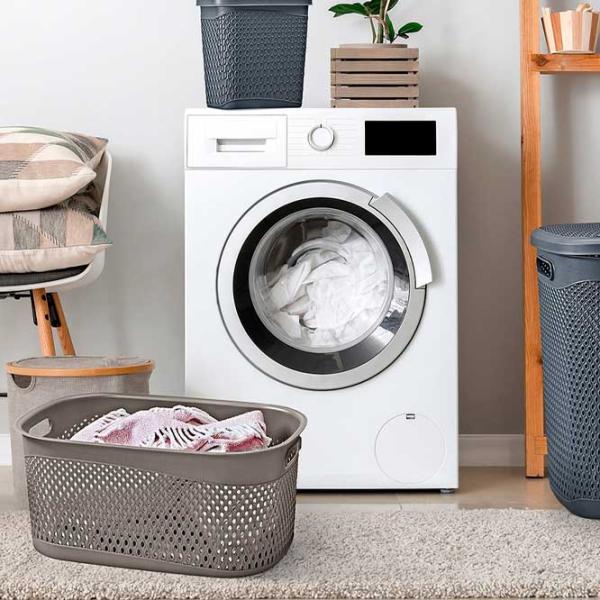 Coș pentru rufe Turan Katre TRN-170 35 l/ Plastic/ Dark Gray photo 3