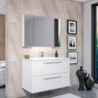 Seturi mobilă de baie Orka Nuvola 80 MDF/ White