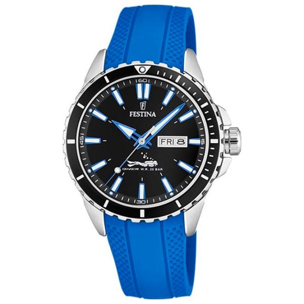 Ceas de mână pentru bărbați Festina F20378/ 3 Cuarț/ 44 mm photo 1 Ceas de mână pentru bărbați Festina F20378/ 3 Cuarț/ 44 mm photo 1