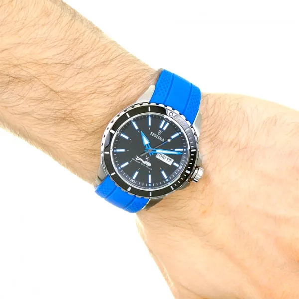 Ceas de mână pentru bărbați Festina F20378/ 3 Cuarț/ 44 mm photo 5 Ceas de mână pentru bărbați Festina F20378/ 3 Cuarț/ 44 mm photo 5