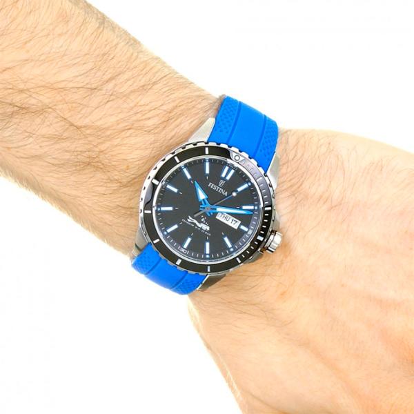Ceas de mână pentru bărbați Festina F20378/ 3 Cuarț/ 44 mm photo 5 Ceas de mână pentru bărbați Festina F20378/ 3 Cuarț/ 44 mm photo 5