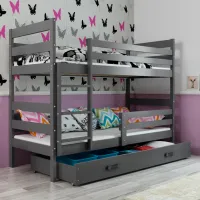 Детская кровать BMS Group Eryk 90 x 200 см/ ЛДСП/ Графитовый photo 3