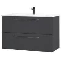 Seturi mobilă de baie Orka Nuvola 100 MDF/ Antracit