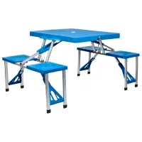 Набор мебели для террасы Trizand 23239 Алюминий/ Полипропилен/ Алюминий/ Blue