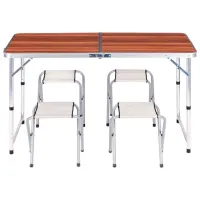 Набор мебели для террасы Modern Home GMGF-RM07 Металл/ Полипропилен/ Металл/ Brown