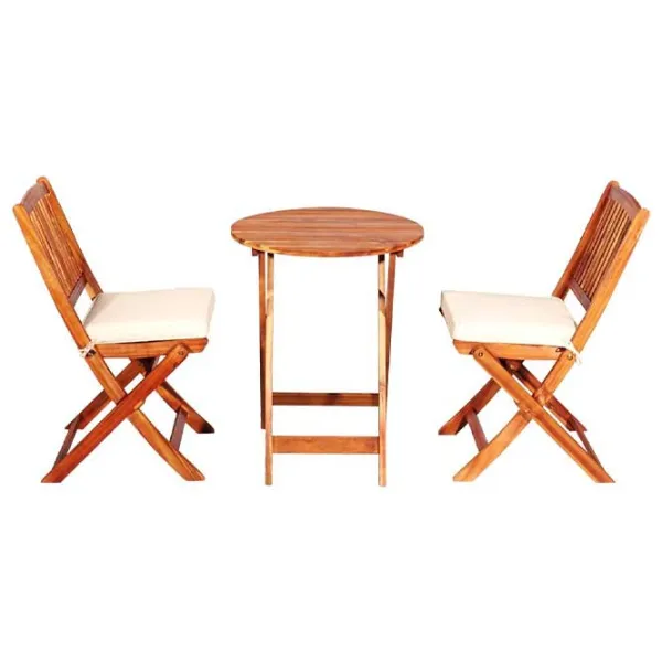 Set mobilă terasă Costway HW65875CR Masiv/ Lemn/ Masiv/ Beige photo 2