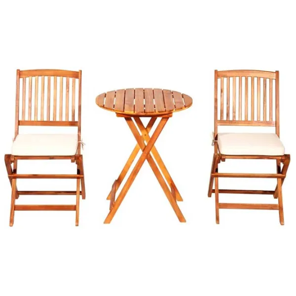 Set mobilă terasă Costway HW65875CR Masiv/ Lemn/ Masiv/ Beige photo 3