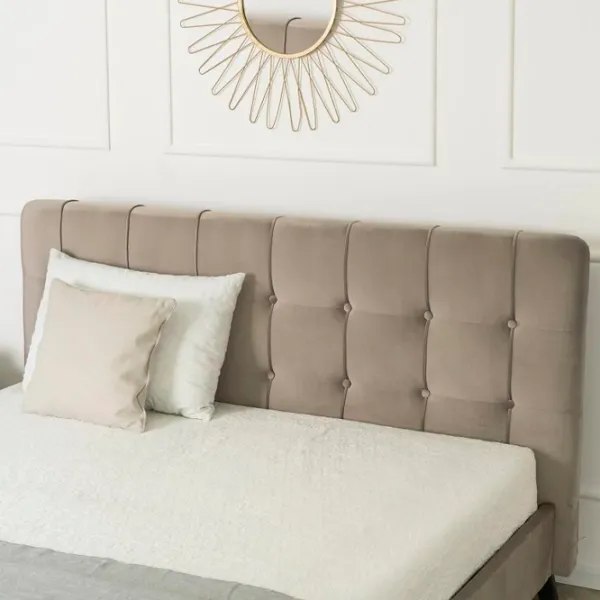 Pat Mebel Elite Lino 160 x 200 cm/ Masiv/ Beige photo 4