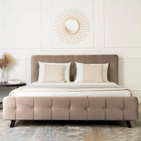 Pat Mebel Elite Lino 160 x 200 cm/ Masiv/ Beige photo 6