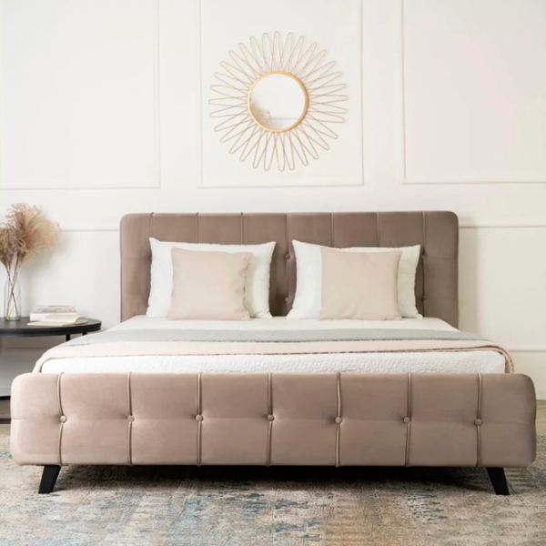 Pat Mebel Elite Lino 160 x 200 cm/ Masiv/ Beige photo 6