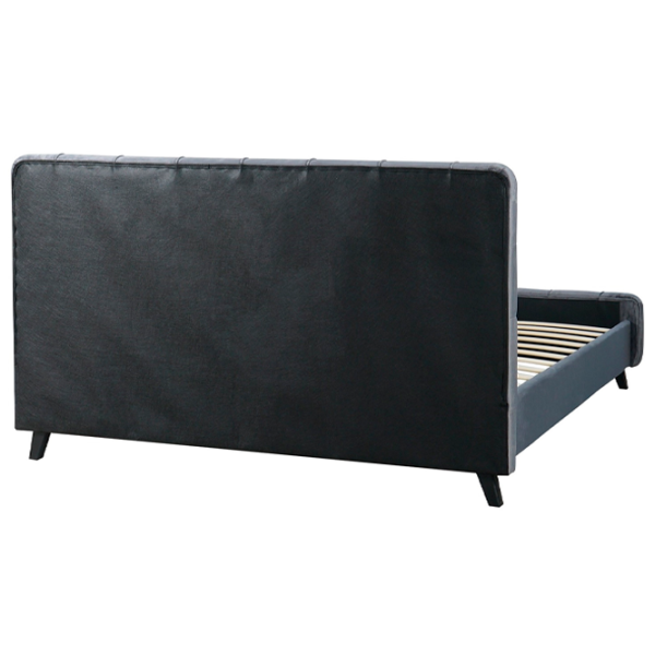 Кровать Mebel Elite Lino 160 x 200 см/ Массив/ Серый photo 4
