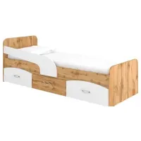 Pat pentru copii Pehotin Milca 80 x 190 cm/ PAL/ Wood