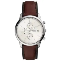 Ceas de mână pentru bărbați FOSSIL Minimalist Chronograph Cuarț/ 42 mm