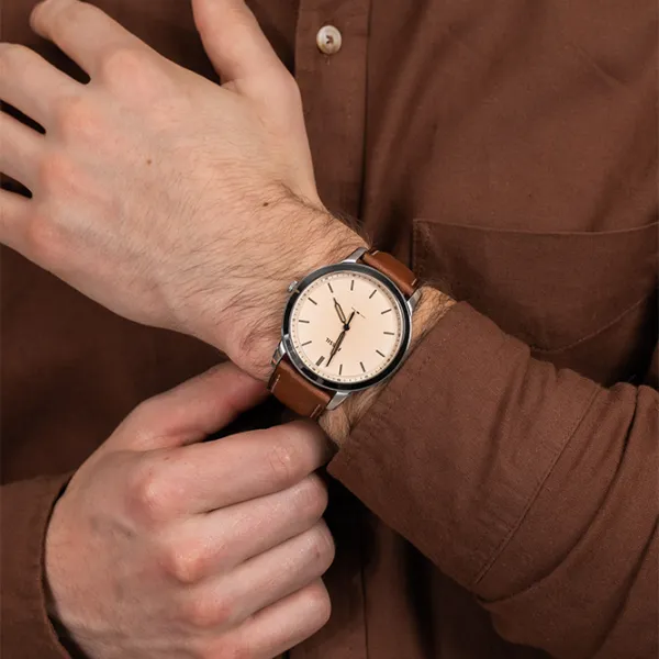Наручные часы для мужчин FOSSIL The Minimalist Кварцевый/ 44 мм photo 4 Наручные часы для мужчин FOSSIL The Minimalist Кварцевый/ 44 мм photo 4