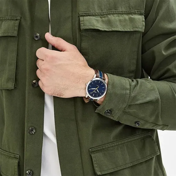 Наручные часы для мужчин FOSSIL Minimalist Кварцевый/ 44 мм photo 4 Наручные часы для мужчин FOSSIL Minimalist Кварцевый/ 44 мм photo 4