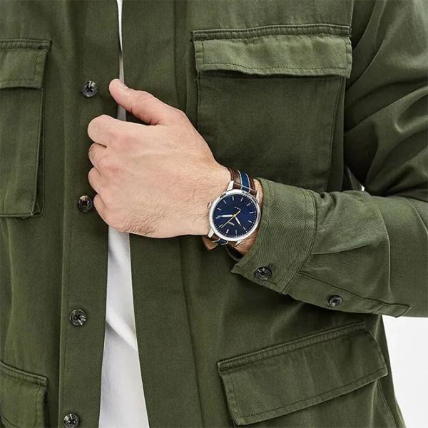 Наручные часы для мужчин FOSSIL Minimalist Кварцевый/ 44 мм photo 4 Наручные часы для мужчин FOSSIL Minimalist Кварцевый/ 44 мм photo 4