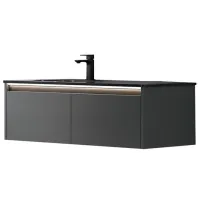 Seturi mobilă de baie Orka Lisbon 110 MDF/ Antracit