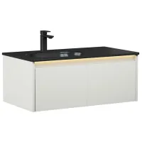 Seturi mobilă de baie Orka Lisbon 110 MDF/ Cashmire